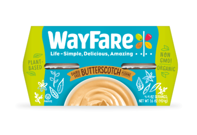 WayFare Dairy Free Butterscotch Pudding | Plant-Based Foods