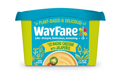 WayFare Dairy Free Nacho Cheddar with Jalapeños | Plant-Based Foods