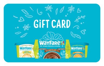 WayFare Plant-Based, Dairy Free Store Gift Card