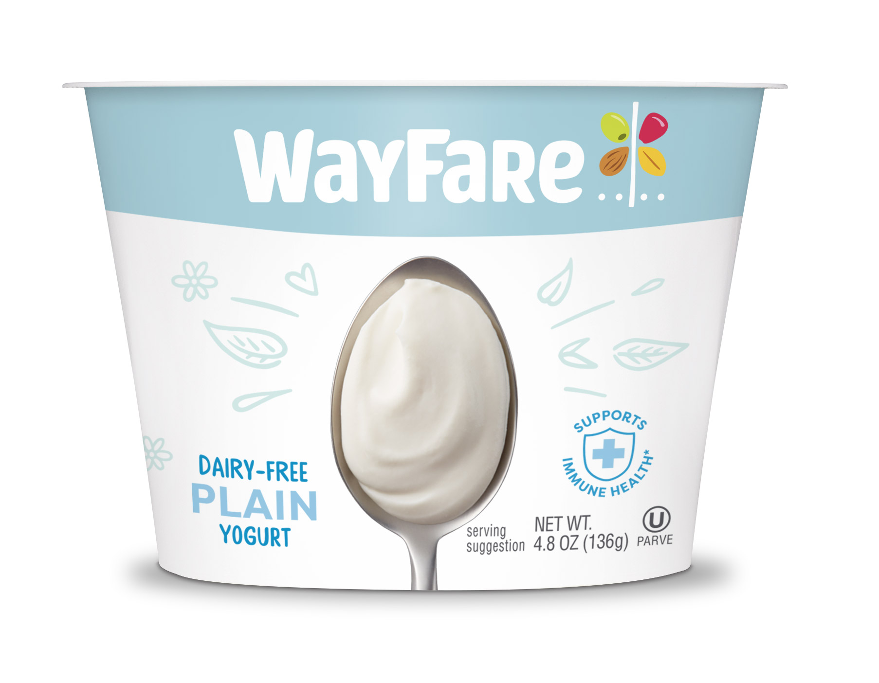 Plain Yogurt 4.8oz WayFare Foods